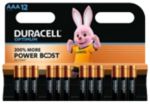 Duracell Batterien Optimum AAA 12 Stück 1139571