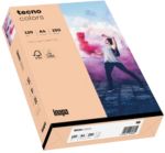 tecno DIN A4 Farbiges Papier Lachs 120 g/m² 250 Blatt