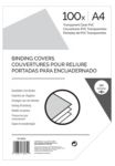 Einbanddeckel DIN A4 145 Mikron PVC (Polyvinylchlorid) Transparent 100 Stück