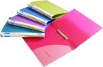 Rapesco 25 Mm Ring Binder Pp (Polypropylene) A4 2 Rings Assorted Pack Of 10