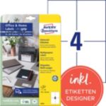 Avery Zweckform Etiketten 6124 148 x 105 mm Weiss 10 Blatt à 4 Etiketten