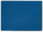 Nobo Premium Plus Pinnwand Filz 120 (B) x 90 (H) cm Blau