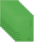 Djois Secolor File Clip Folio Grün Pappe 10 Stück