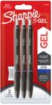 Sharpie Retractable Gel Pen 0.7 Mm Blue Pack Of 3
