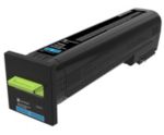 Lexmark Tonerkartusche Original 72K2XCE Cyan