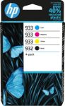 Thumbnail - HP 932/933 Original Tintenpatrone 6ZC71AE Schwarz, Cyan, Magenta, Gelb Multipack 4 Stück