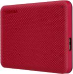 Toshiba 1 TB Externe Tragbare Festplatte Canvio Advance Rot