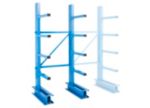 MANORGA Cantilever Starterregal 4 Fachböden 1.000 x 800 x 2.500 mm Grau