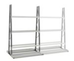 MANORGA Doppelseitiges Vertikales Starterregal Epsivol 1.500 x 2.500 mm
