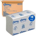 Thumbnail - Kleenex Falthandtücher Z-falz Weiß 2-lagig U4633100 18 Stück à 150 Blatt