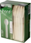 Thumbnail - Papstar Kaffeelöffel Pure Papier 130 mm Weiß 100 Stück