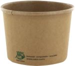 PAPSTAR Suppenschalen pure 87265 Frischfaser-Karton, BIO-beschichtet 25 Stück