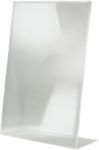 Thumbnail - Sigel Tischaufsteller DIN A3 L-Form 30 (B) x 11 (T) x 42,5 (H) cm Transparent