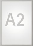 Maul MAULstandard Klapprahmen DIN A2 Aluminium Silber