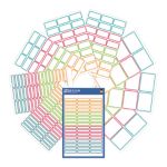 AVERY Zweckform Schule Namensschilder Mehrfarbig 130 x 183 mm