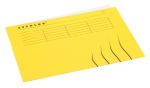 Djois Secolor Schnellhefter DIN A4 Gelb Papier 225 g/m²