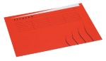 Djois Secolor Aktendeckel DIN A4 Rot Papier 225 g/m²