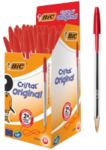 Thumbnail - BIC Cristal Original Kugelschreiber Rot Mittel 0.4 mm 50 Stück