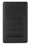 Thumbnail - Verbatim 1 TB Externe Festplatte HDD Store'n'Go Secure USB 3.1 Schwarz, Silber