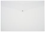 Viking Dokumentenmappe DIN A3 Druckknopf PP (Polypropylen) Quer 32 (B) x 45,6 (H) cm Transparent 5 Stück