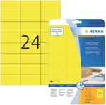 HERMA 4466 Multifunktionsetiketten SuperPrint Blau Rechteckig 480 Etiketten pro Packung