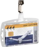 DURABLE Hartbox Ausweishalter Clip 8,5 x 5,4 cm PS (Polystyrol) 25 Stück