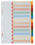 Kolma Register DIN A4 hoch 12-teilig Perforiert LongLife (Kunststoff) Blanko 12 Blatt
