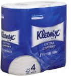 Kleenex Toilettenpapier 4-lagig 8484 4 Rollen à 160 Blatt