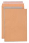 Viking Versandtaschen mit Papprückwand C4 110 g/m² Braun Ohne Fenster Abziehstreifen 229 x 324 mm 100 Stück