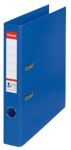 Esselte No.1 Power Schmal Ordner DIN A4 52 mm Blau 2 Ringe 811450 PP (Polypropylen) Hochformat