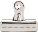 Viking Briefklemmer Metall 54 mm Silber 12 Stück