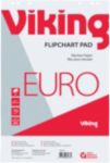 Thumbnail - Viking Flipchart-Papier Blanko Euro 20 Seiten 5 Stück à 20 Blatt