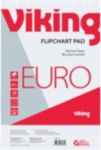 Viking Flipchart-Papier Kariert Euro 20 Seiten 5 Stück à 20 Blatt