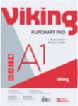 Thumbnail - Viking Flipchart-Papier Blanko DIN A1 70 g/m² 5 Stück à 40 Blatt