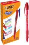BIC Gel-ocity Illusion Gel-Tintenroller 0.4 mm Rot 12 Stück