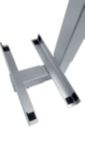 Thumbnail - Hammerbacher Computer-Halterung VRCPU/S R-Serie Silber 190 x 500 mm
