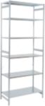 ARNO SPACE Epsilon Regale 6 Fachböden Verzinkt 1.000 x 600 x 2.250 mm Grau