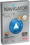 Navigator Platinum Digital Druckerpapier 75 g/m² Glatt Weiß 5 Pack à 500 Blatt