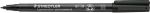 STAEDTLER Lumocolor Folienstifte Mittel Rundspitze Schwarz 10 Stück