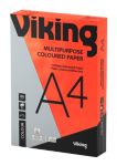 Viking DIN A4 Farbiges Papier Rot 80 g/m² Glatt 500 Blatt