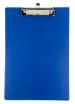 Viking Klemmbrett A4, foolscap Pappkarton, PVC (Polyvinylchlorid) Blau Hoch