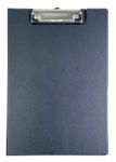 Viking Klemmbrettmappe DIN A4, Foolscap PVC (Polyvinylchlorid) Schwarz Hoch