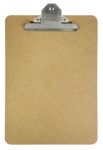 Viking Klemmbrett DIN A4, Foolscap MDF (mitteldichte Holzfaserplatte) Braun Hoch