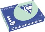 Thumbnail - Clairefontaine DIN A4 Farbiges Papier Hellgrün 80 g/m² Matt 500 Blatt