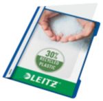 Leitz Standard Plastik-Schnellhefter 4191 DIN A4 Polypropylen 60 Blatt Blau