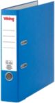 Viking Breit Ordner DIN A4 75 mm Blau 2 Ringe Pappkarton, PP (Polypropylen) Matt Hochformat