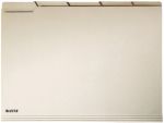 Leitz Einstellmappen 2434 Mit Taben DIN A4 Tab 60 mm breit 200 g/m² Chamois 100% Recycelter Kraft-Karton 30,5 x 23 cm 10...