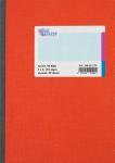 König & Ebhardt Geschäftsbuch DIN A5 Kariert 70 g/m² Rot 96 Blatt