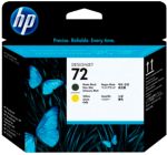HP 72 Original Matt Schwarz & Gelb Druckkopf C9384A