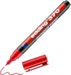 Thumbnail - edding 370 Permanentmarker Fein Rundspitze 1 mm Rot Wasserbeständig